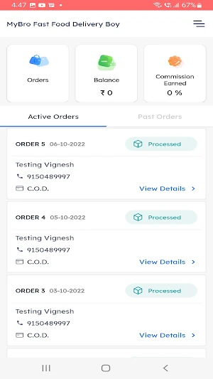 MyBro Fast Food Delivery Screenshot 3