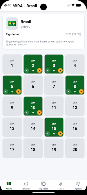 Álbum Copa 2026 - Figurinhas Screenshot 2