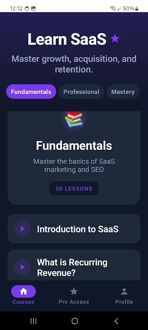 Learn Saas Marketing Screenshot 0