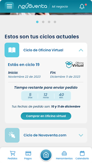 NOVAVENTA Screenshot 2