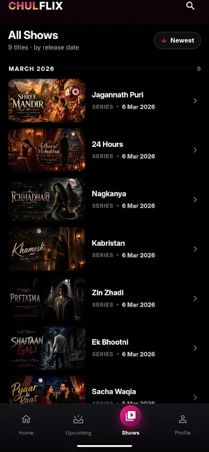 ChulFlix: Movie and webseries Screenshot 1