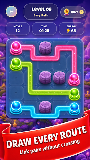 Velvet Path: Soft Puzzle Screenshot 1
