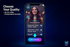 SnapV: Video Download & Player Screenshot 0