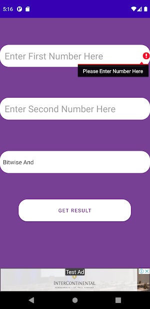 NJ Bitwise Calculator Screenshot 1