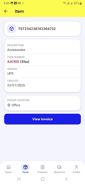 Add2Cart Couriers Screenshot 3
