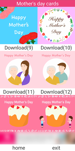 Mother's day cards Screenshot 1