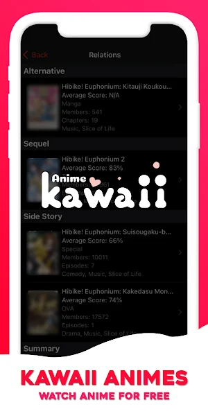Kawaii Animes:App Oficial Screenshot 0