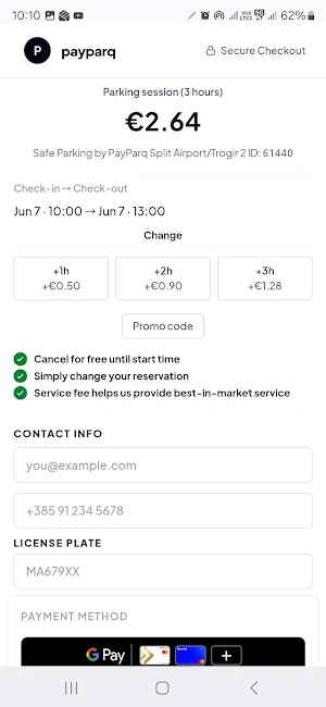 Payparq Screenshot 2