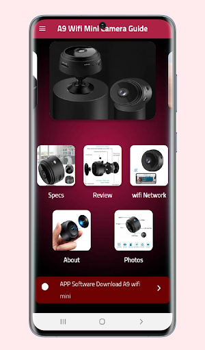 A9 wifi mini Camera Guide Screenshot 1