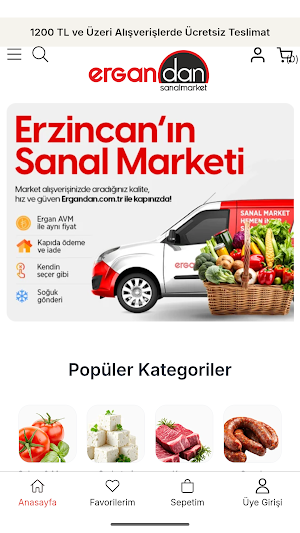 Ergandan Sanal Market Screenshot 1