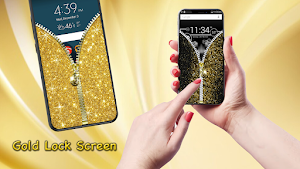 Gold Lock Screen Screenshot 3