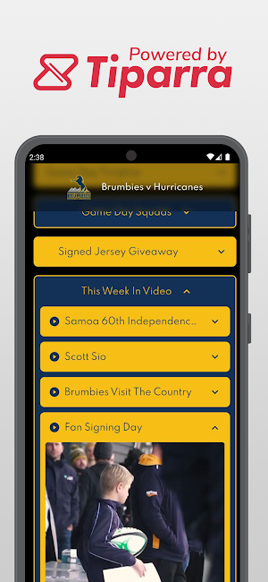ACT Brumbies Rugby Screenshot 3