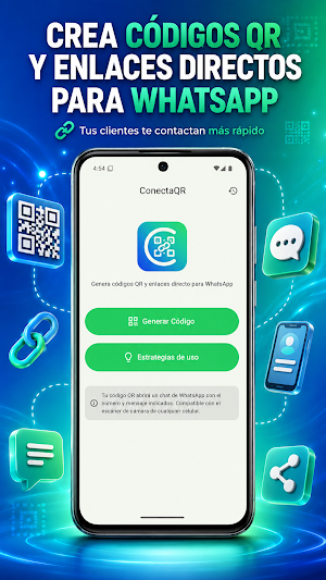 ConectaQR: QR para WhatsApp Screenshot 0