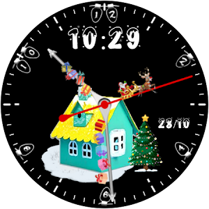 DiF Christmas Watchface Screenshot 0