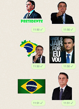Figurinhas do Bolsonaro Screenshot 2