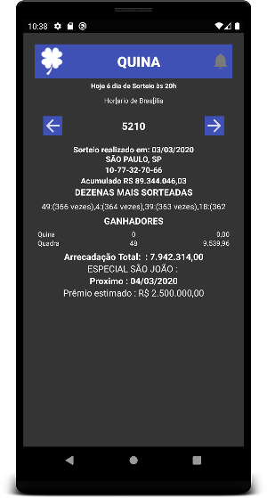 Loterias da Sorte Screenshot 3