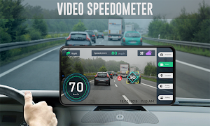 Speedometer Dash Cam: Speed Limit & Car Video App Screenshot 0