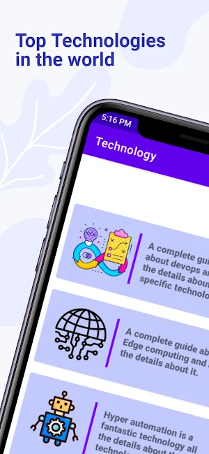 Top Technologies In The World Screenshot 0