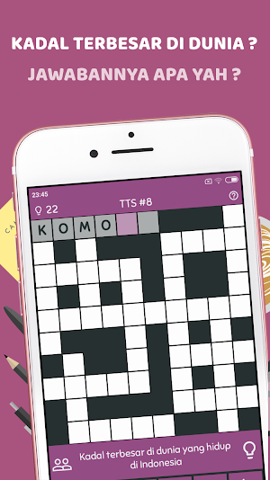 TTS Pintar 2020 - Teka Teki Silang Offline Screenshot 2