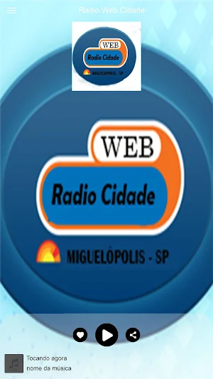 Radio Web Cidade Screenshot 0