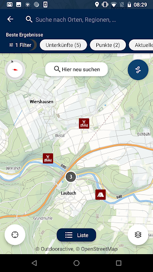 Weserbergland – Urlaubsplaner Screenshot 2
