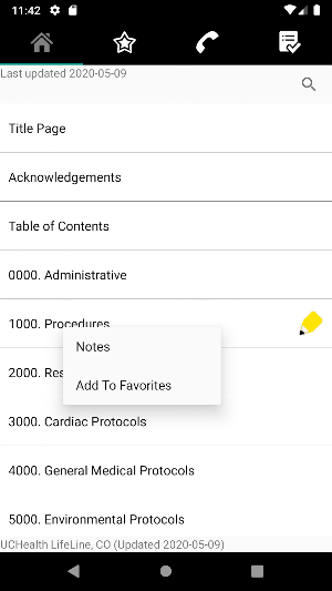 UCHealth LifeLine Screenshot 1