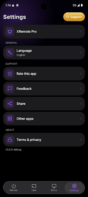 XRemote: Universal TV Remote Screenshot 3