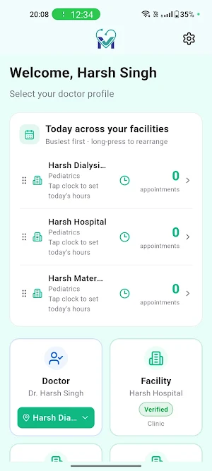 MedSahi OPD Screenshot 1