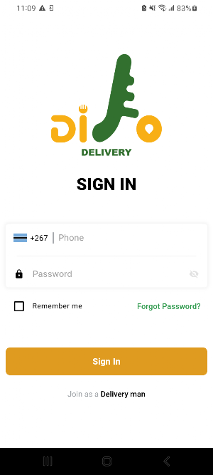Dijo Delivery Screenshot 1