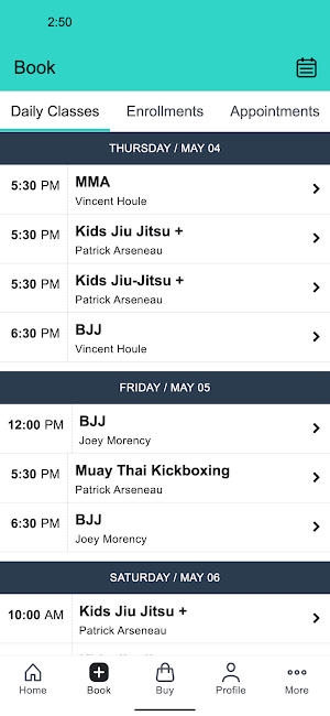 KLIQ MMA Screenshot 1