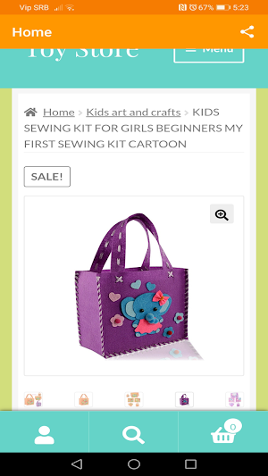 Kids Art And Crafts Shop Screenshot 0
