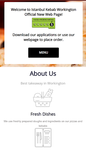 Istanbul Kebab Workington Screenshot 0