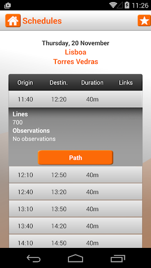 myBO Screenshot 2