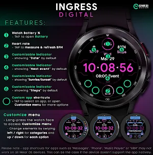 Ingress Digital - watch face Screenshot 3
