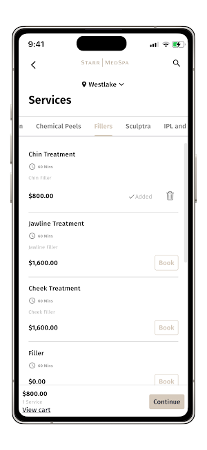 Starr MedSpa Screenshot 3