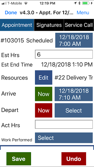 Job Cost Inc Field App Screenshot 2