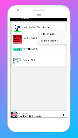 Radio Liberia: Online FM AM Stations + Radio Free Screenshot 3