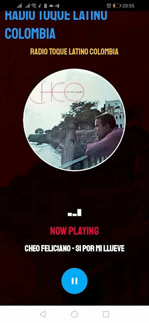 Radio Toque Latino colombia Screenshot 2