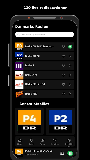 Danmarks Radioer Screenshot 0