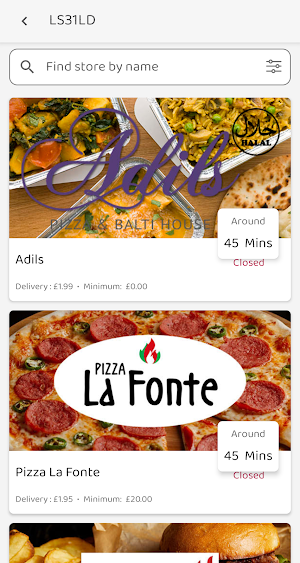 Leeds Delivery: Food & more Screenshot 1