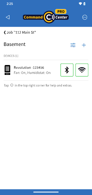 Dri-Eaz Command Center Pro Screenshot 0