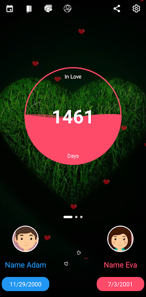 Love Counter: Been Love Memory Screenshot 2
