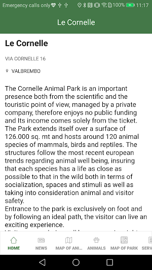 Le Cornelle wildlife park Screenshot 1