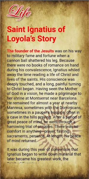 Saint Ignatius of Loyola Screenshot 1