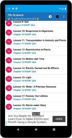 7th class science solution ncert | Notes Screenshot 2