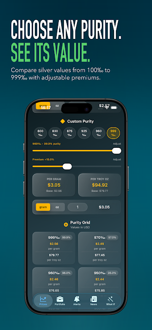 Silver Price Tracker Screenshot 3