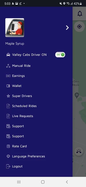 Valley Cabs Driver Screenshot 1