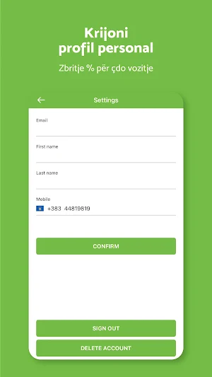 Taxi Tesla Kosova Screenshot 2