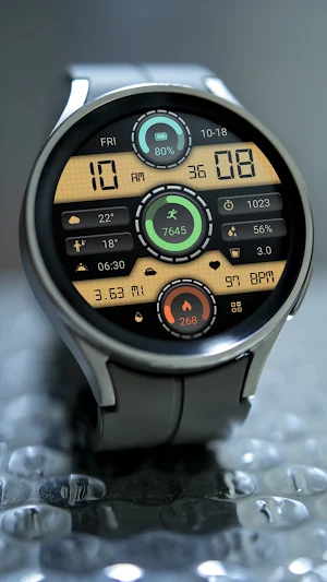 Triple Circular Classic Watch Screenshot 2