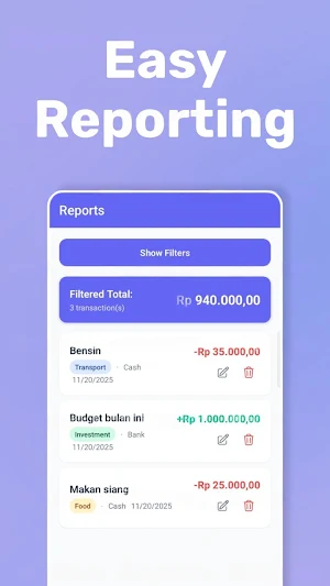 Okane: AI Money Tracker Screenshot 1